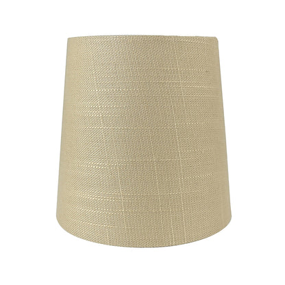 MERIVILLE Linen Clip On Chandelier Lamp Shades, 4-inch by 5-inch by 5-inch