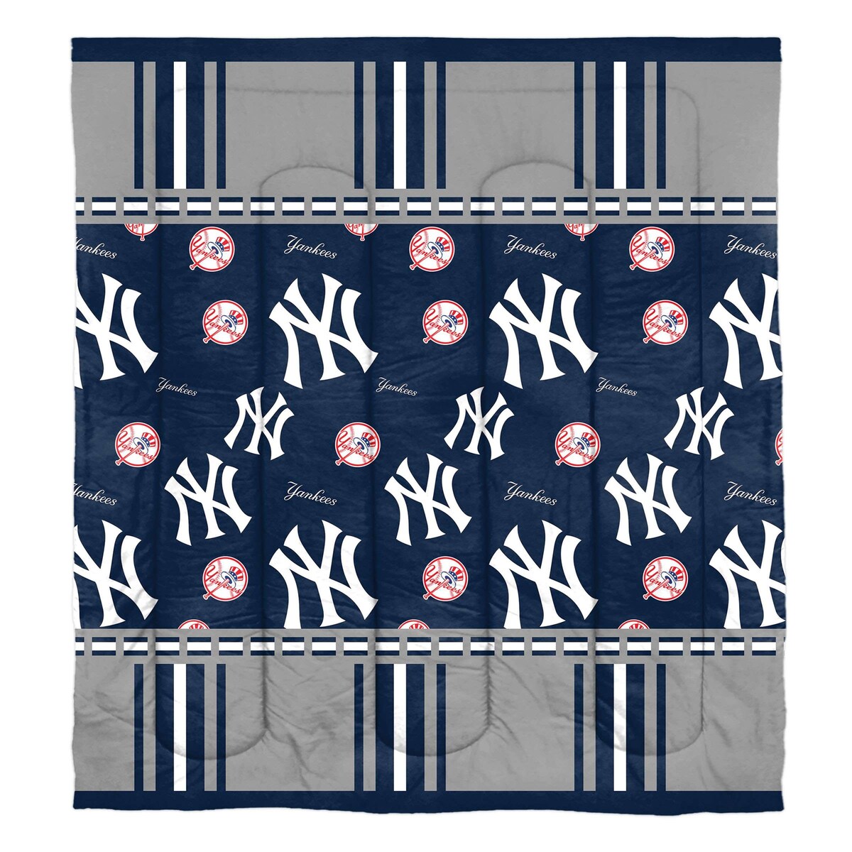 MLB New York Yankees Rotary 5-piece Full Bed in a Bag Set
