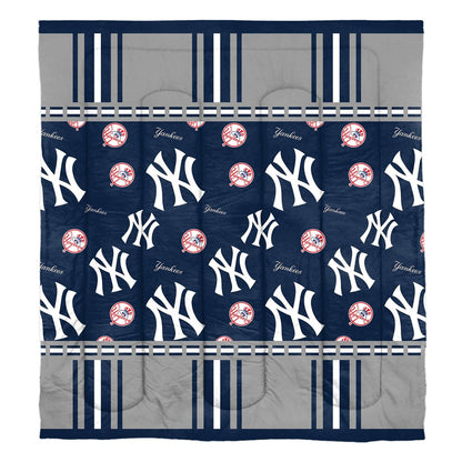 MLB New York Yankees Rotary 5-piece Full Bed in a Bag Set