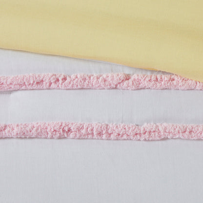 Mackenzie Cotton Duvet Cover Set with Chenille Trim by Intelligent Design Kids