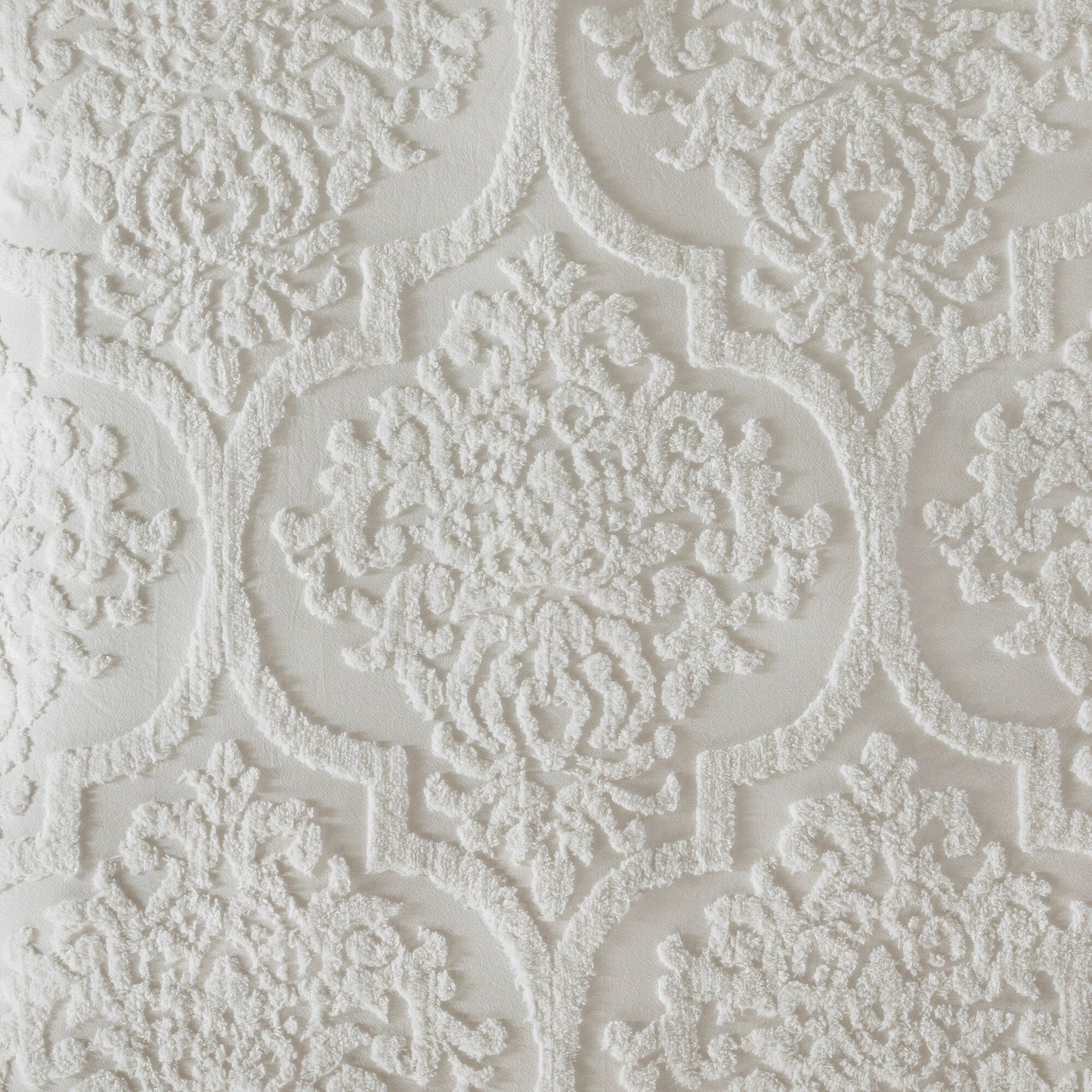 Madison Park Aeriela Tufted Cotton Chenille Damask Duvet Cover Set