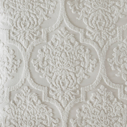 Madison Park Aeriela Tufted Cotton Chenille Damask Duvet Cover Set