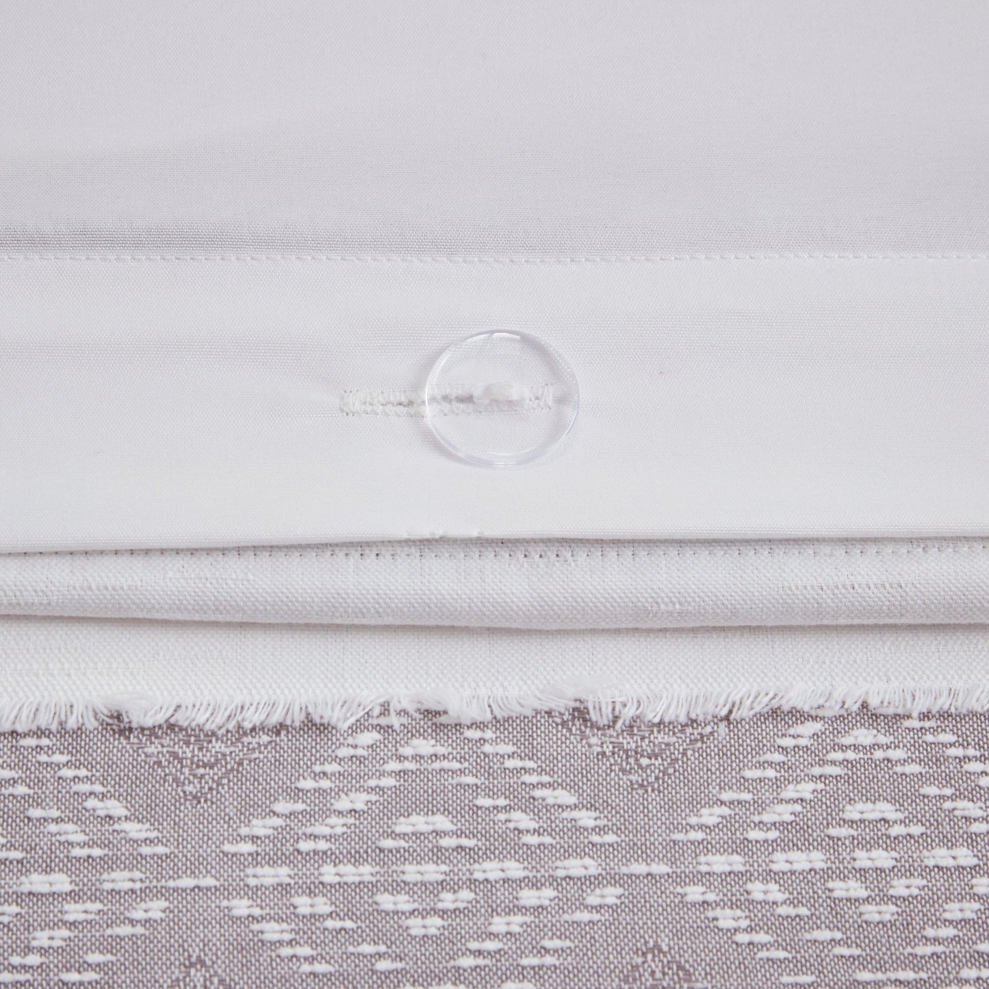 Madison Park Langley 3 Piece Clipped Jacquard Duvet Cover Set (Insert Excluded)