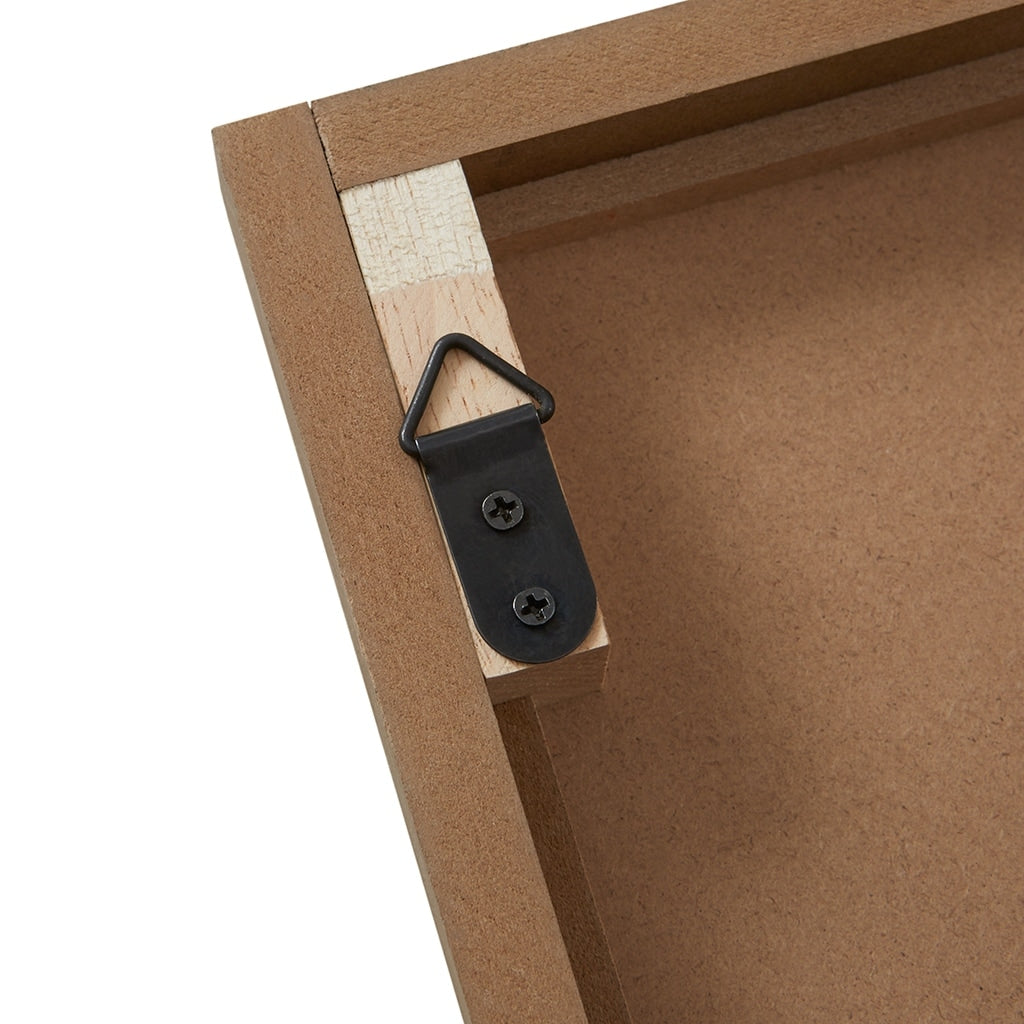 Madison Park Birch Palms Birch Botanical Two-tone Wood Panel Wall Decor Set