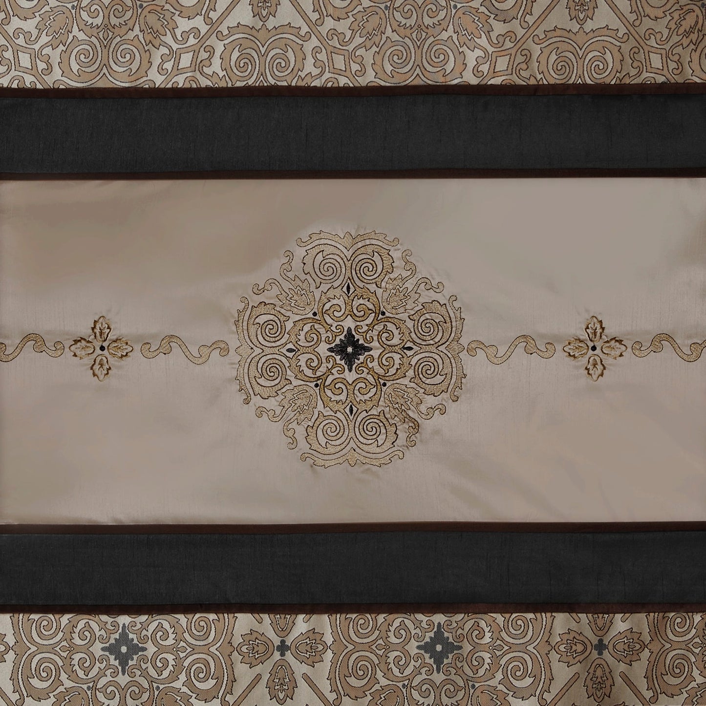 Madison Park Blaine Embroidered Shower Curtain