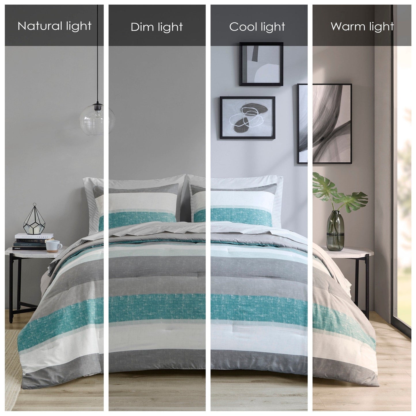 Madison Park Essentials Deacon Comforter Set with Bed Sheets