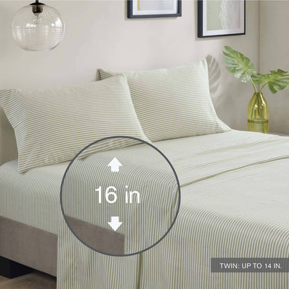 Madison Park Essentials Deacon Comforter Set with Bed Sheets