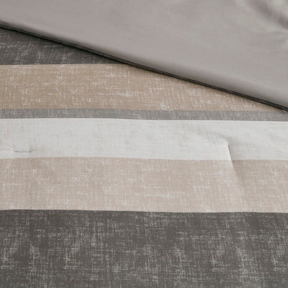 Madison Park Essentials Deacon Comforter Set with Bed Sheets