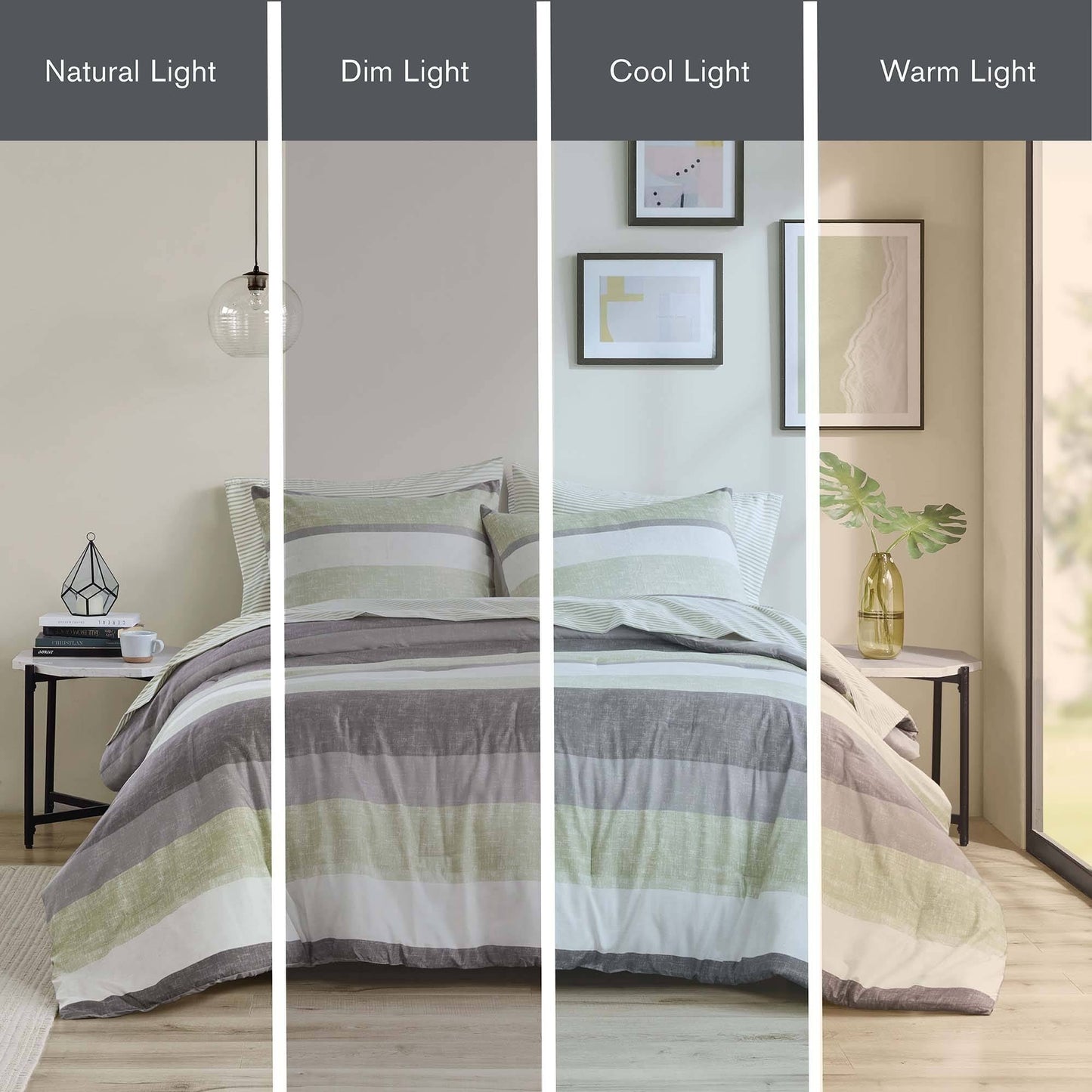 Madison Park Essentials Deacon Comforter Set with Bed Sheets