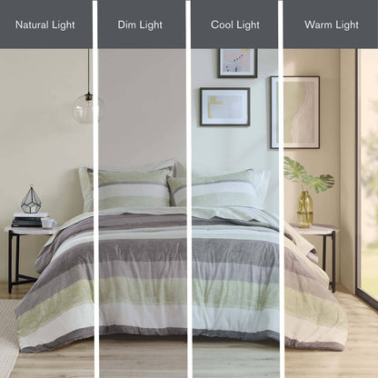 Madison Park Essentials Deacon Comforter Set with Bed Sheets