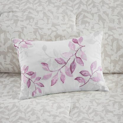 Madison Park Essentials Thelma Reversible Comforter Set with Bed Sheets