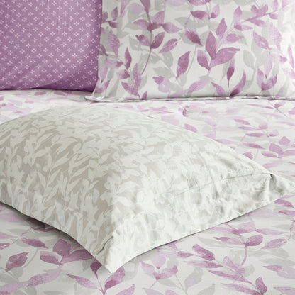 Madison Park Essentials Thelma Reversible Comforter Set with Bed Sheets