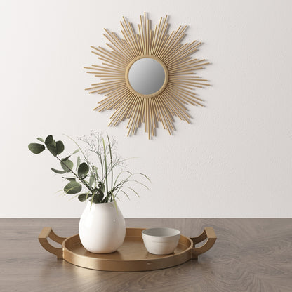 Madison Park Fiore Sunburst Wall Decor Mirror