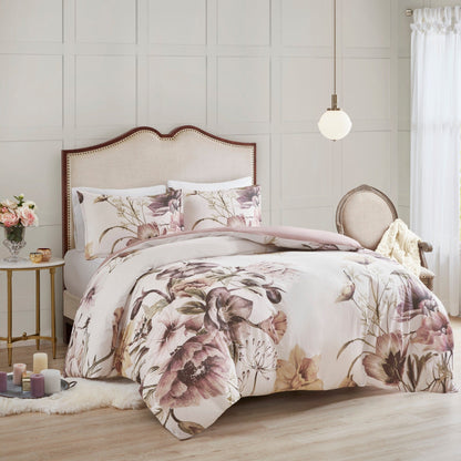 Madison Park Gisele Cotton Printed Duvet Cover Set