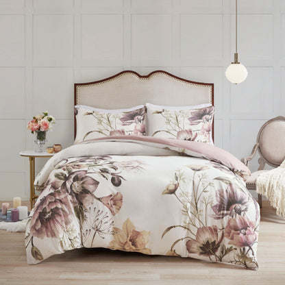 Madison Park Gisele Cotton Printed Duvet Cover Set