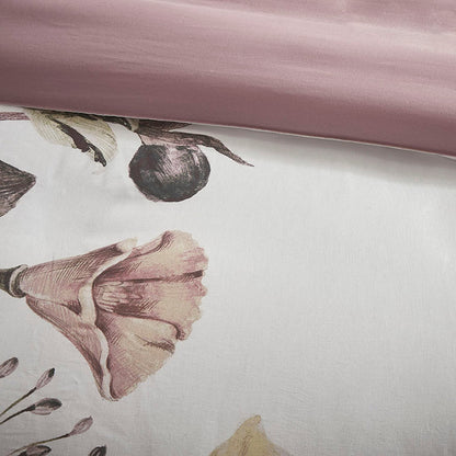 Madison Park Gisele Cotton Printed Duvet Cover Set