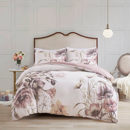 Madison Park Gisele Cotton Printed Duvet Cover Set