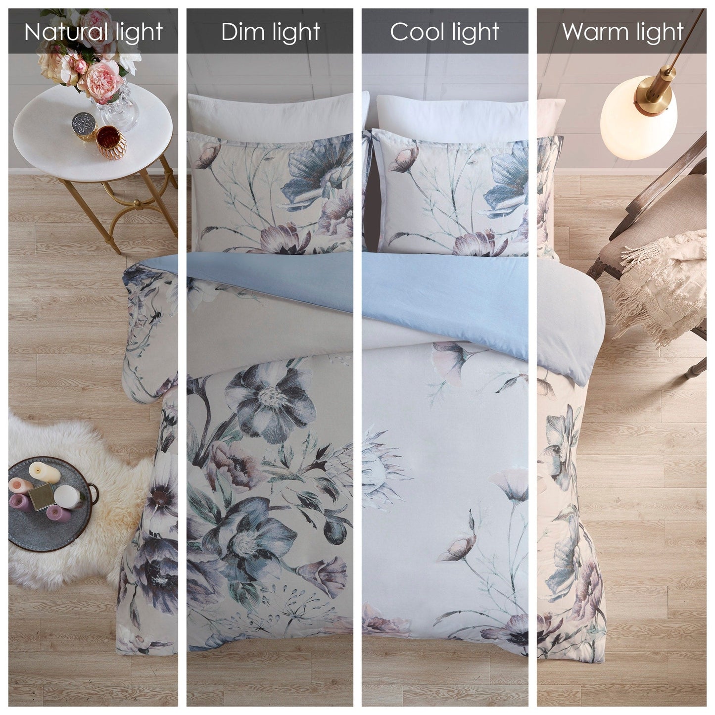 Madison Park Gisele Cotton Printed Duvet Cover Set