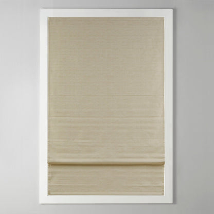 Madison Park Leighton Printed Faux Silk Room Darkening Cordless Roman Shade