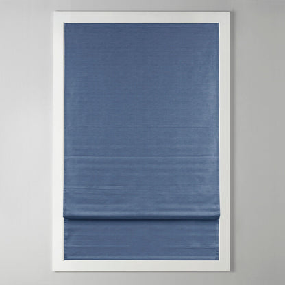 Madison Park Leighton Printed Faux Silk Room Darkening Cordless Roman Shade