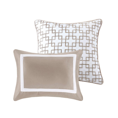 Madison Park Lexington 8 Piece Comforter and Quilt Set Collection