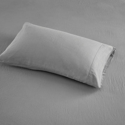 Madison Park Linen Blend 4PC Sheet Set