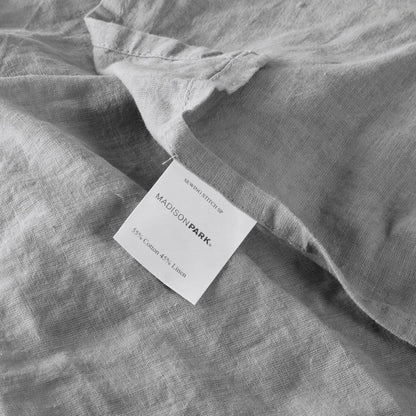 Madison Park Linen Blend 4PC Sheet Set