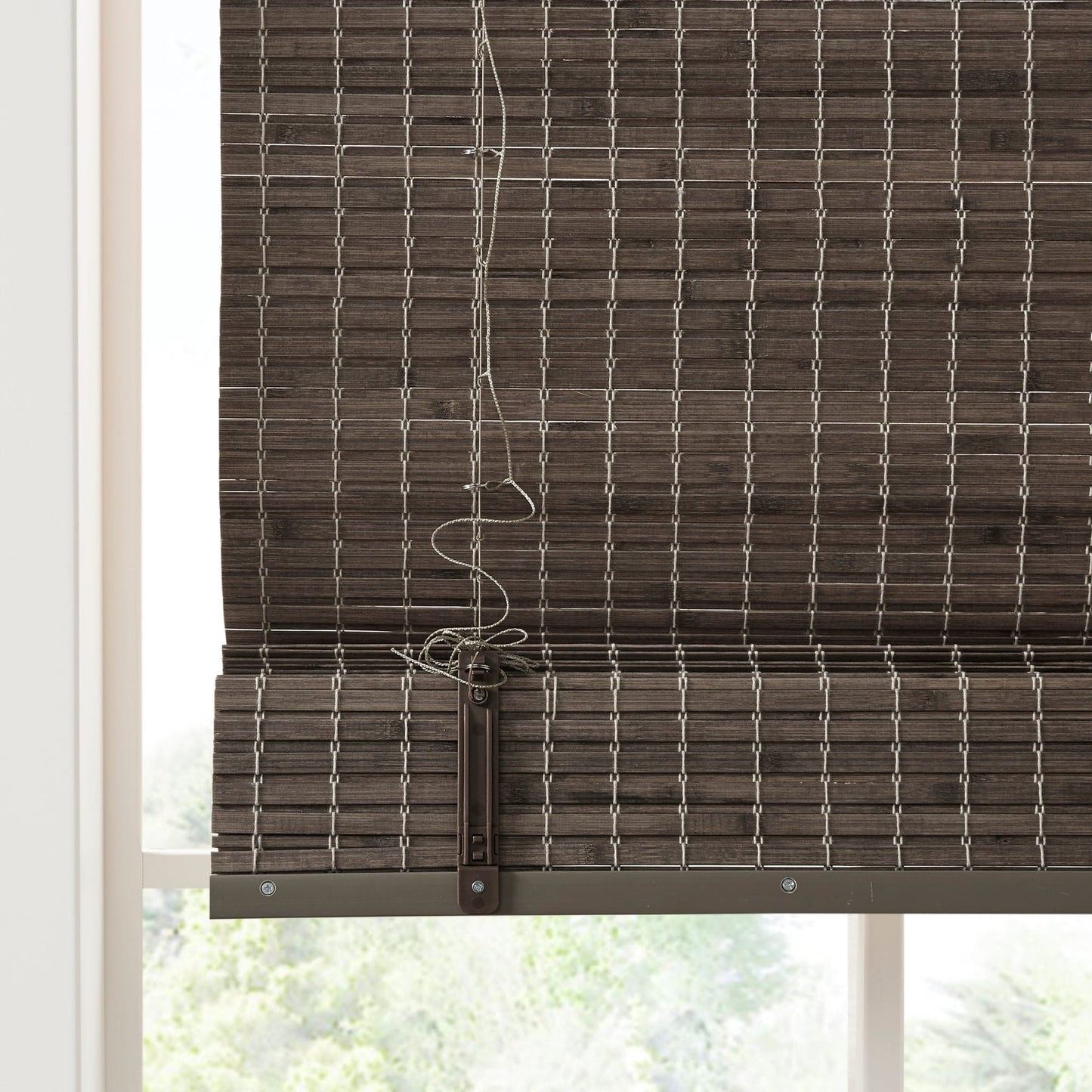 Madison Park Lyndon Bamboo Light Filtering Roman Shade