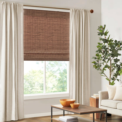 Madison Park Lyndon Bamboo Light Filtering Roman Shade