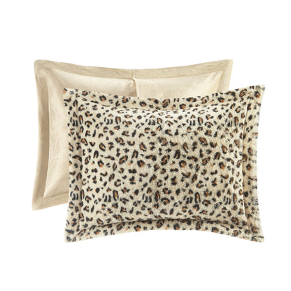 Madison Park Marselle Faux Fur Comforter Set