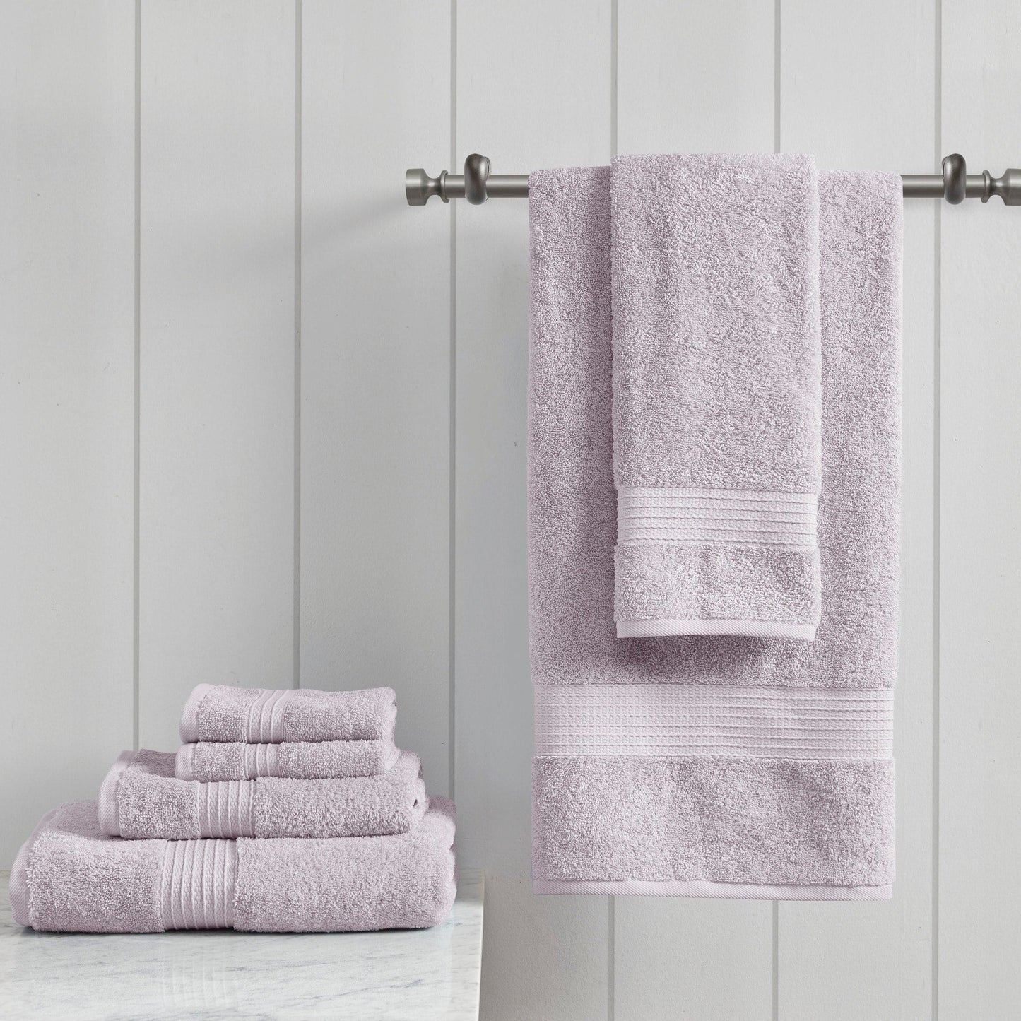 Madison Park Organic 6 Piece Cotton Towel Set