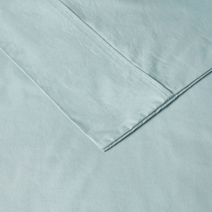 Madison Park 200 Thread Count Relaxed Cotton Percale Sheet Set