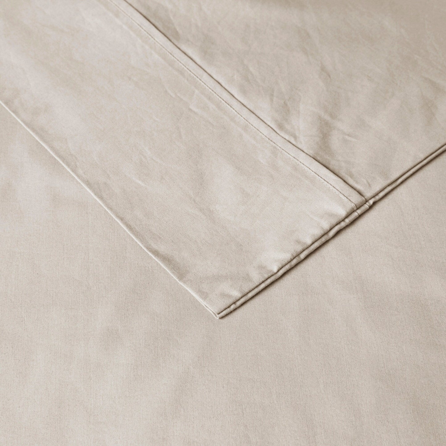 Madison Park 200 Thread Count Relaxed Cotton Percale Sheet Set