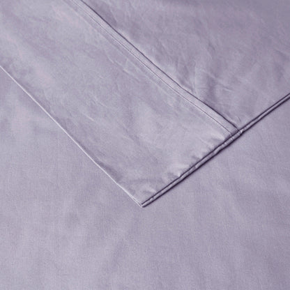 Madison Park 200 Thread Count Relaxed Cotton Percale Sheet Set