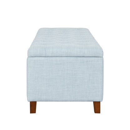 Madison Park Sasha Tufted Top Upholstered Storage Bench