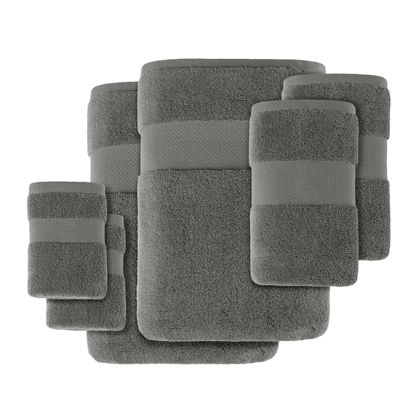 Madison Park Signature Turkish Cotton 6-piece Bath Towel Set