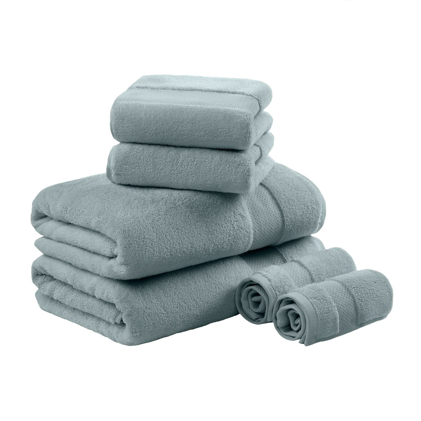 Madison Park Signature Turkish Cotton 6-piece Bath Towel Set