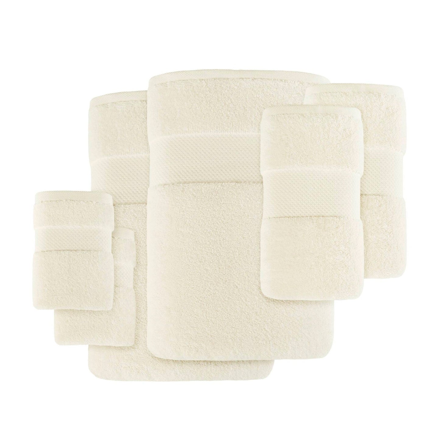 Madison Park Signature Turkish Cotton 6-piece Bath Towel Set
