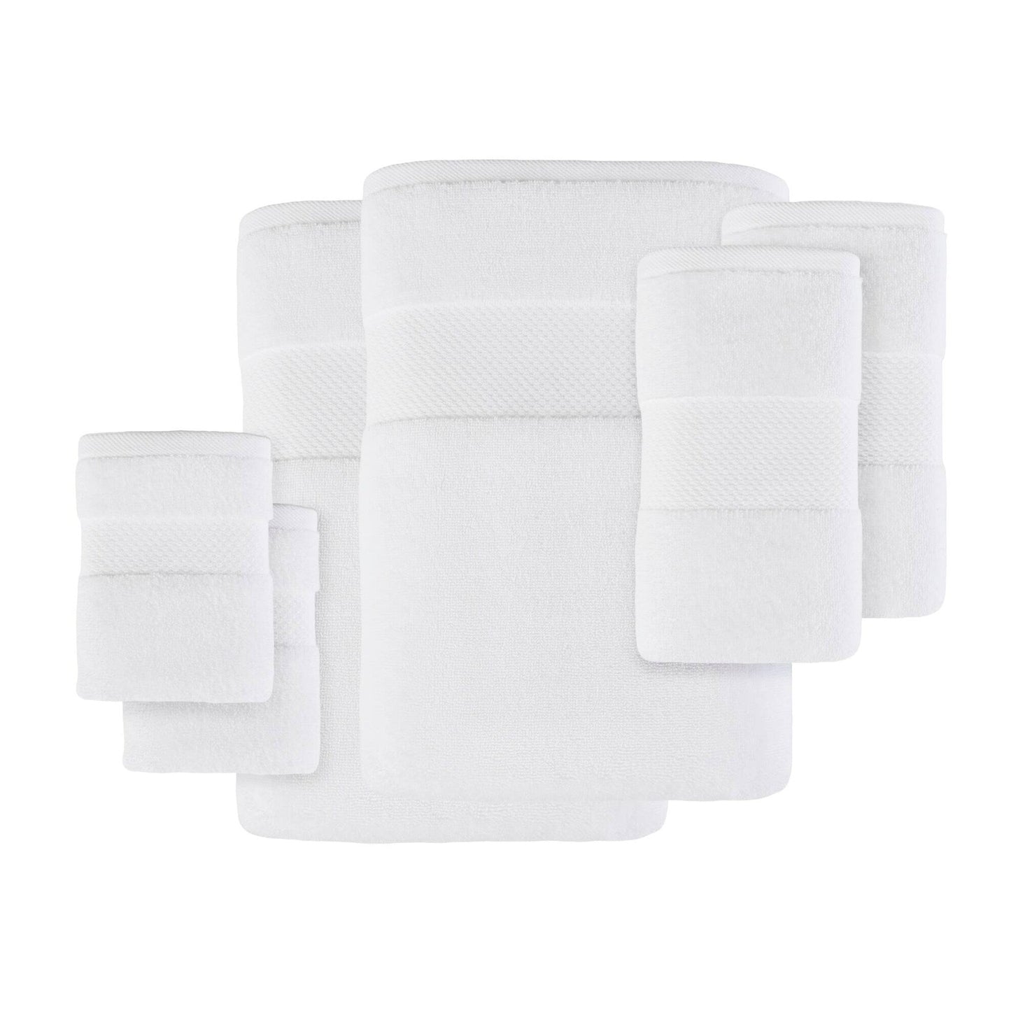 Madison Park Signature Turkish Cotton 6-piece Bath Towel Set