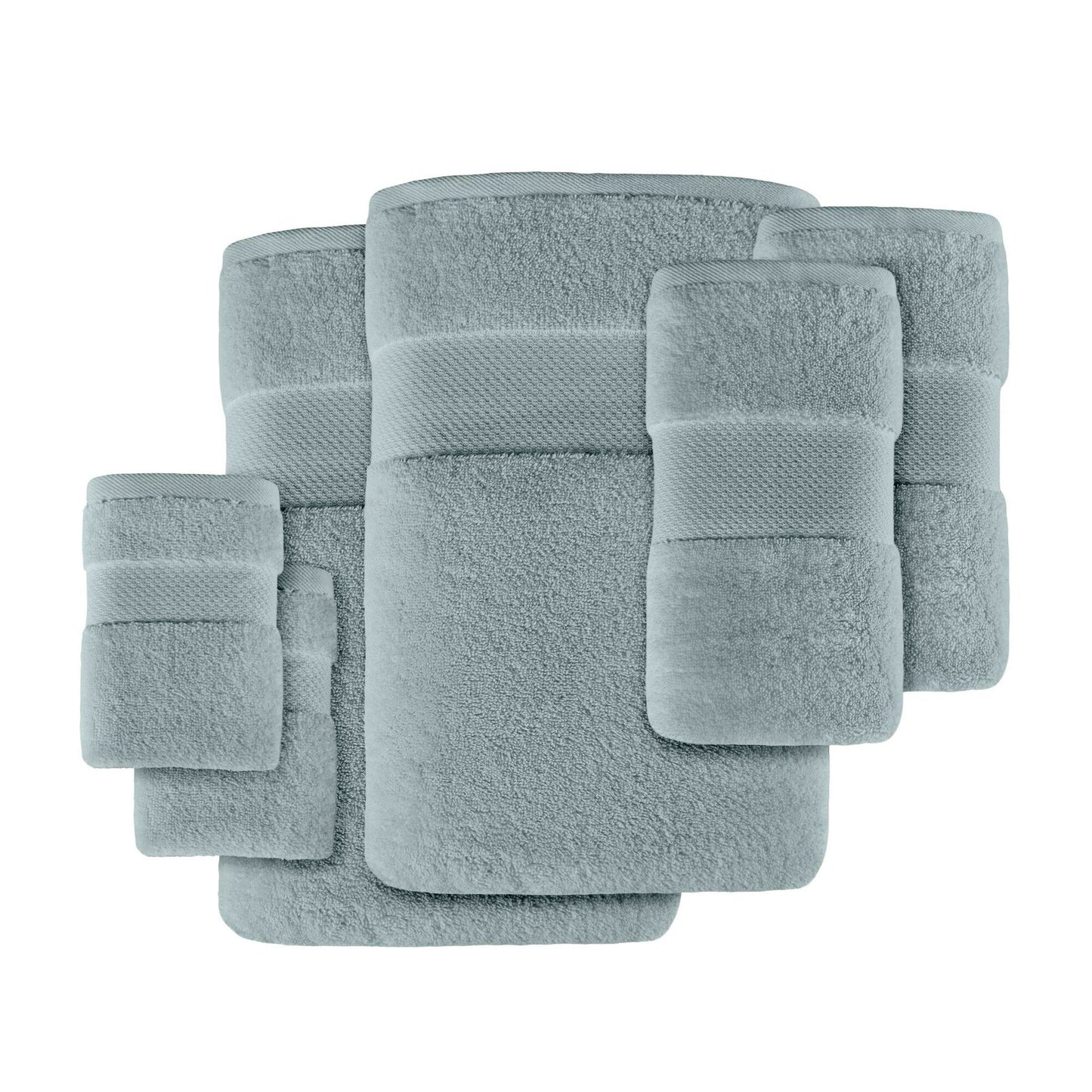 Madison Park Signature Turkish Cotton 6-piece Bath Towel Set