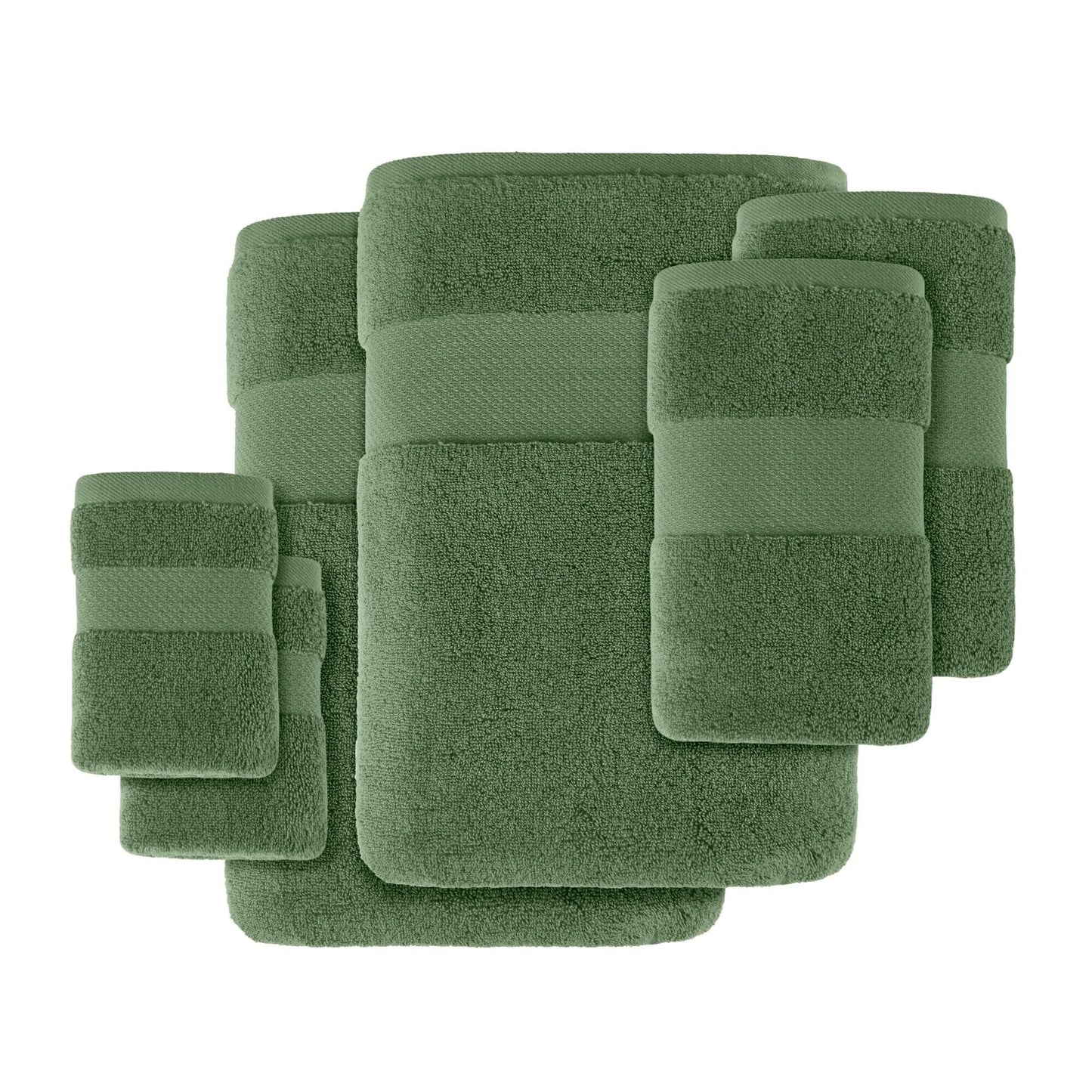 Madison Park Signature Turkish Cotton 6-piece Bath Towel Set