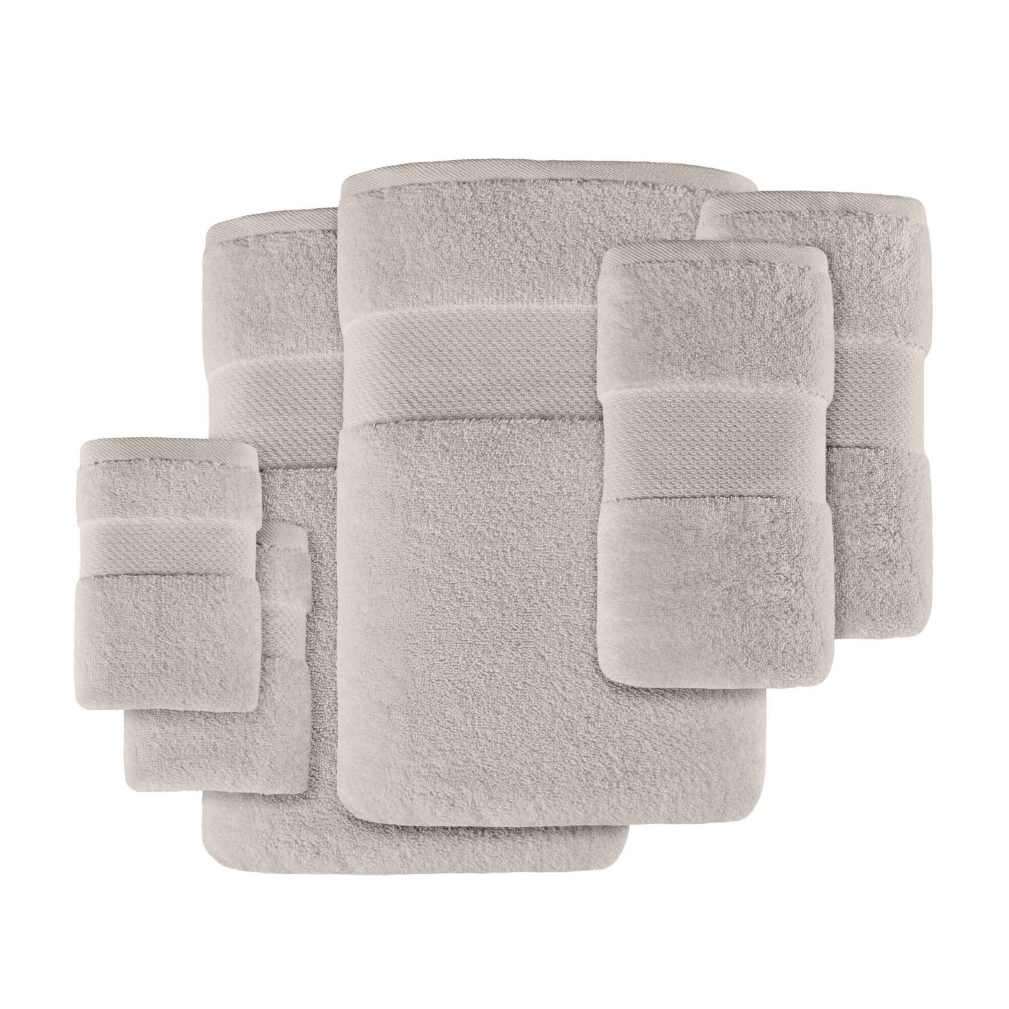 Madison Park Signature Turkish Cotton 6-piece Bath Towel Set