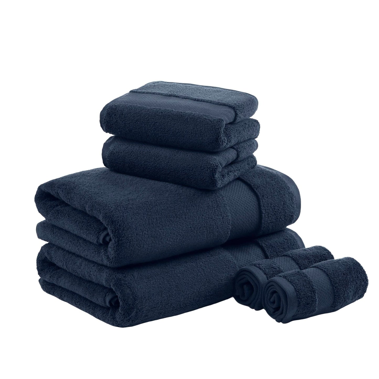 Madison Park Signature Turkish Cotton 6-piece Bath Towel Set