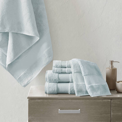 Madison Park Signature Turkish Cotton 6-piece Bath Towel Set
