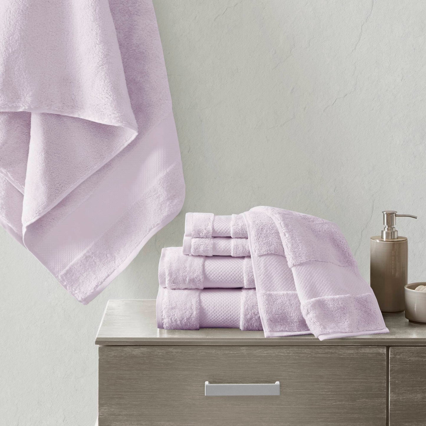 Madison Park Signature Turkish Cotton 6-piece Bath Towel Set