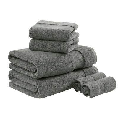 Madison Park Signature Turkish Cotton 6-piece Bath Towel Set