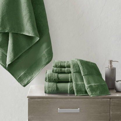 Madison Park Signature Turkish Cotton 6-piece Bath Towel Set