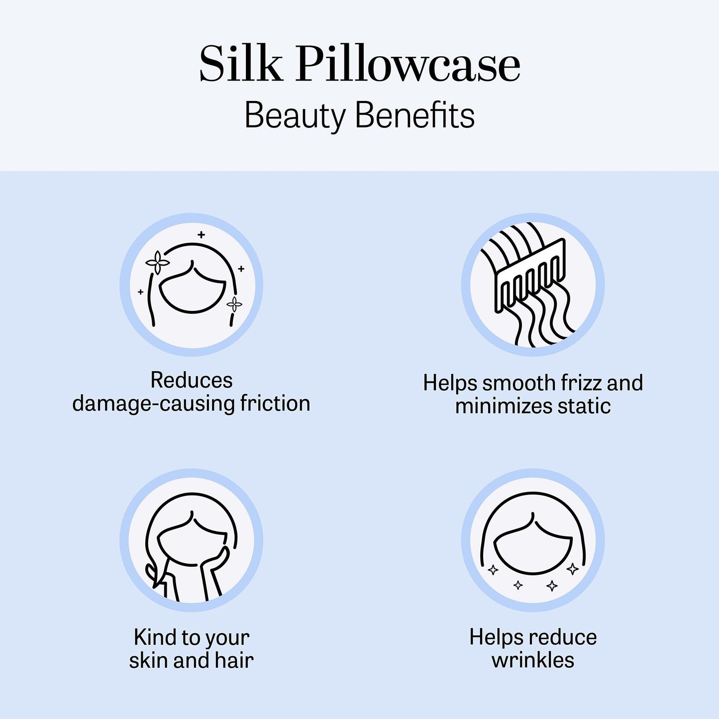 Madison Park Silk 100% Mulberry Single Pillowcase