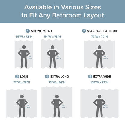 Madison Park Spa Waffle Shower Curtain with 3M Treatment