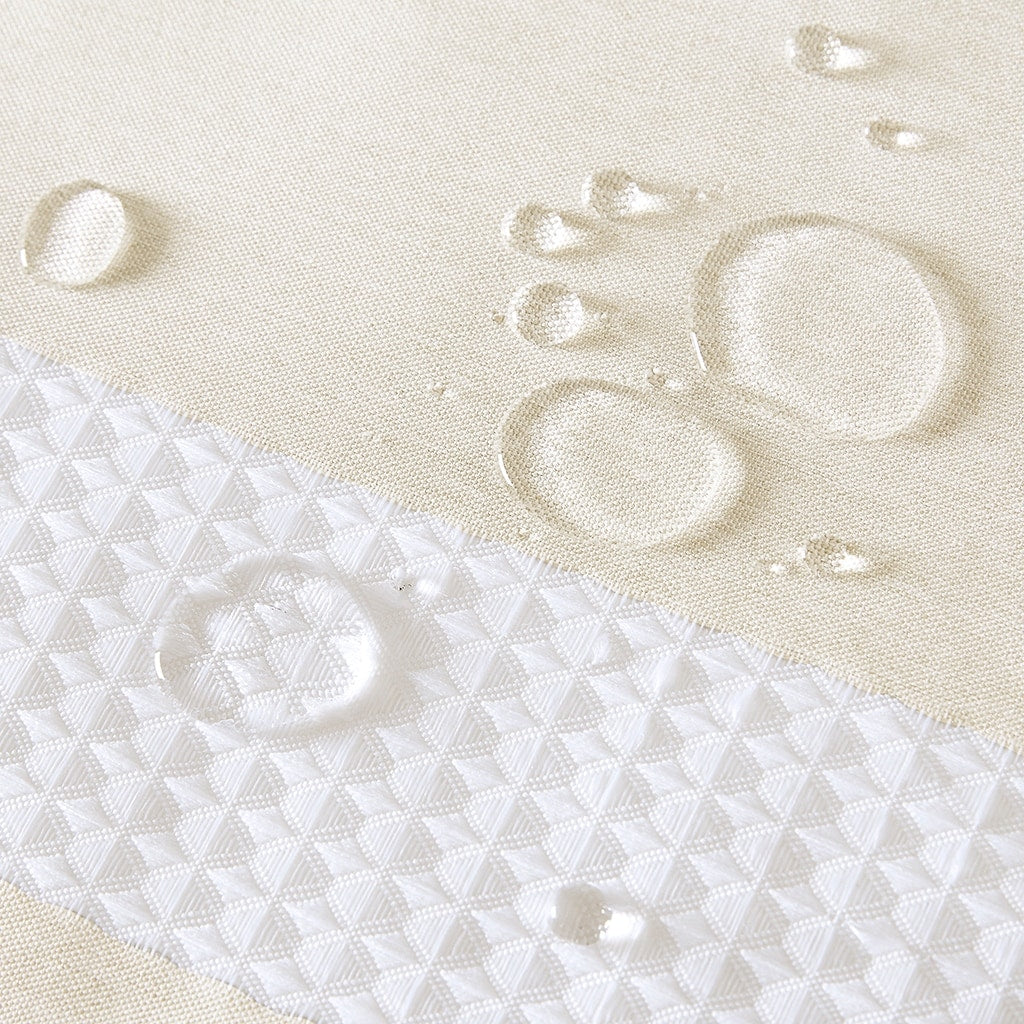 Madison Park Spa Waffle Shower Curtain with 3M Treatment